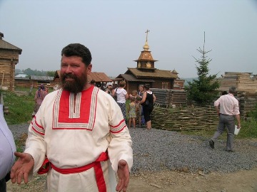 Владмир Ильин, инициатор восстановления крепости