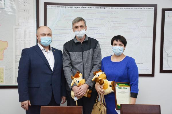 Три семьи Томского района получили награды