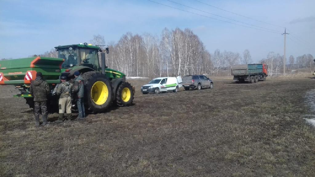Аграрии Томского района вышли на поля Аграрии Томского района вышли на поля