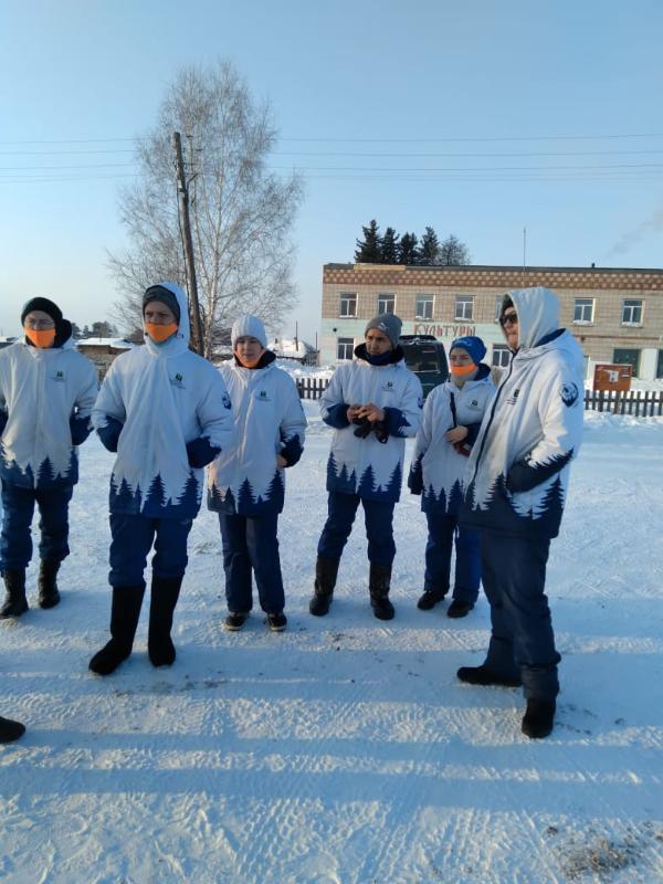 «Снежный десант» высадился в Томском районе «Снежный десант» высадился в Томском районе
